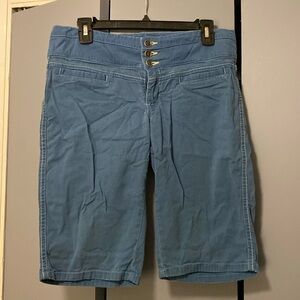 Lee One True Fit Lower On the Waist Shorts, blue, size 6M